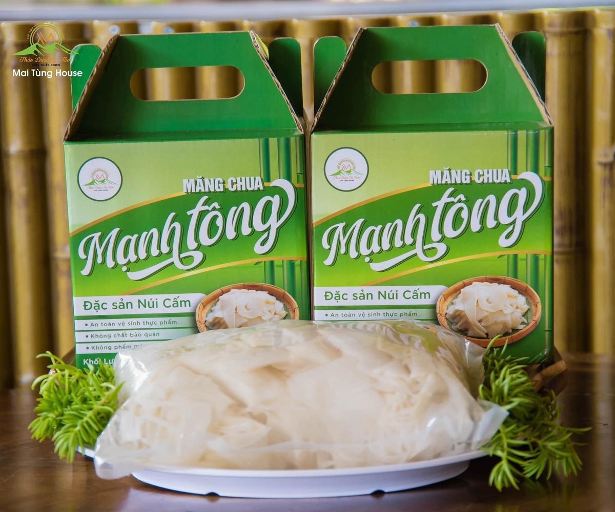 Măng chua Mạnh Tông - OCOP 3 sao